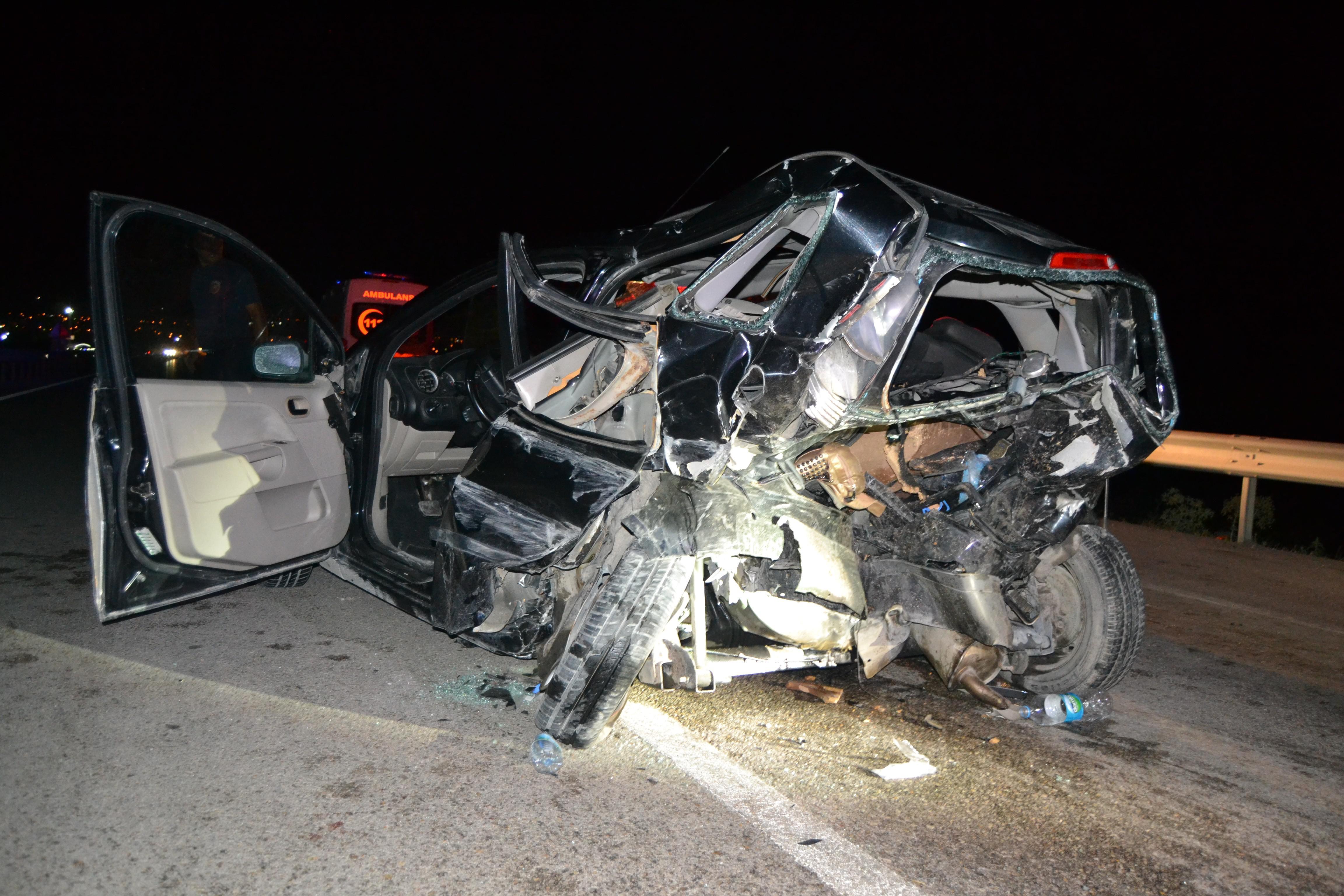Konya’da otomobil otomobile arkadan çarptı: 8 yaralı