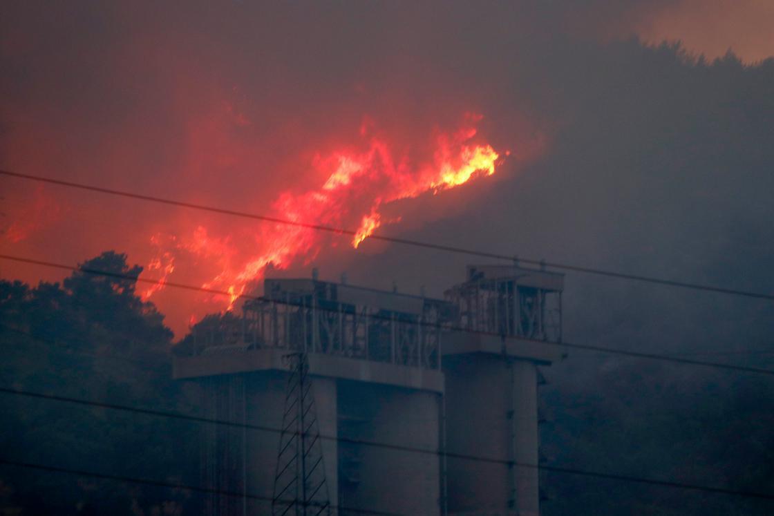 Yangın termik santrale ulaştı Türkiyedeki orman yangınlarında son durum