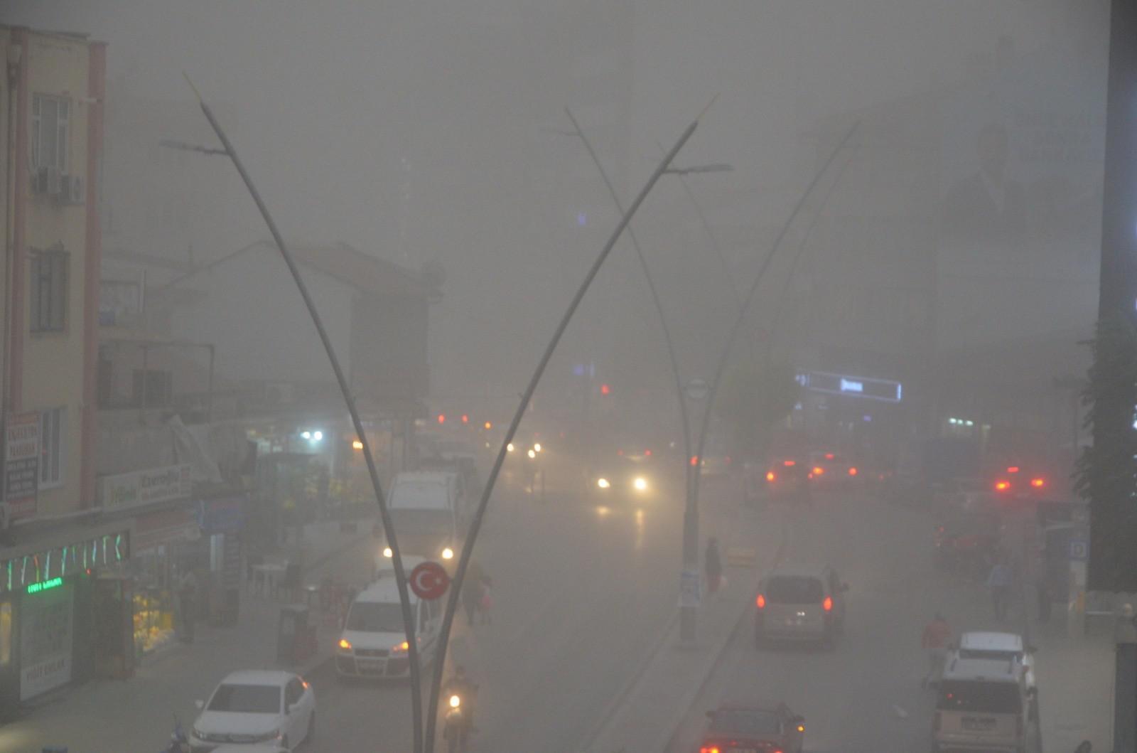 Konya’da göz gözü görmedi Dev toz bulutu böyle görüntülendi