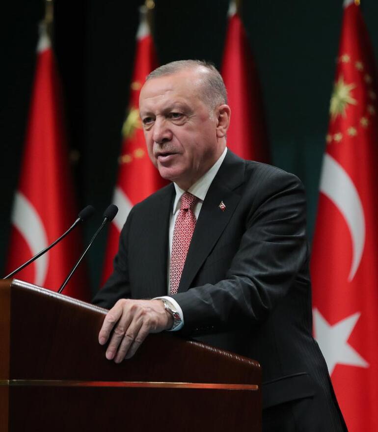 Cumhurbaşkan Erdoğan açıkladı: Sokağa çıkma yasağı kalkıyor