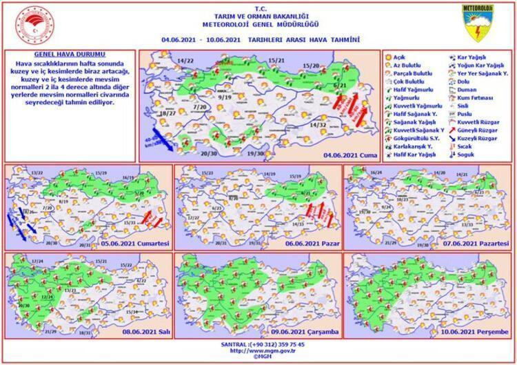 Son dakika: Yağış kuvvetli geliyor İstanbulda bugün hava nasıl olacak (4 Haziran 2021 cuma hava durumu)