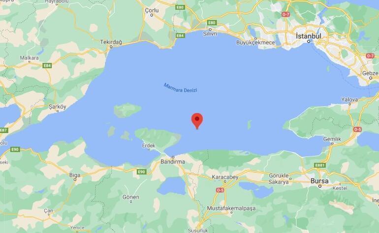 Son dakika depremleri: Marmara Denizinde deprem İstanbulda da hissedildi