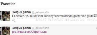 Selçuktan Galatasaraylıları kızdıran tweet
