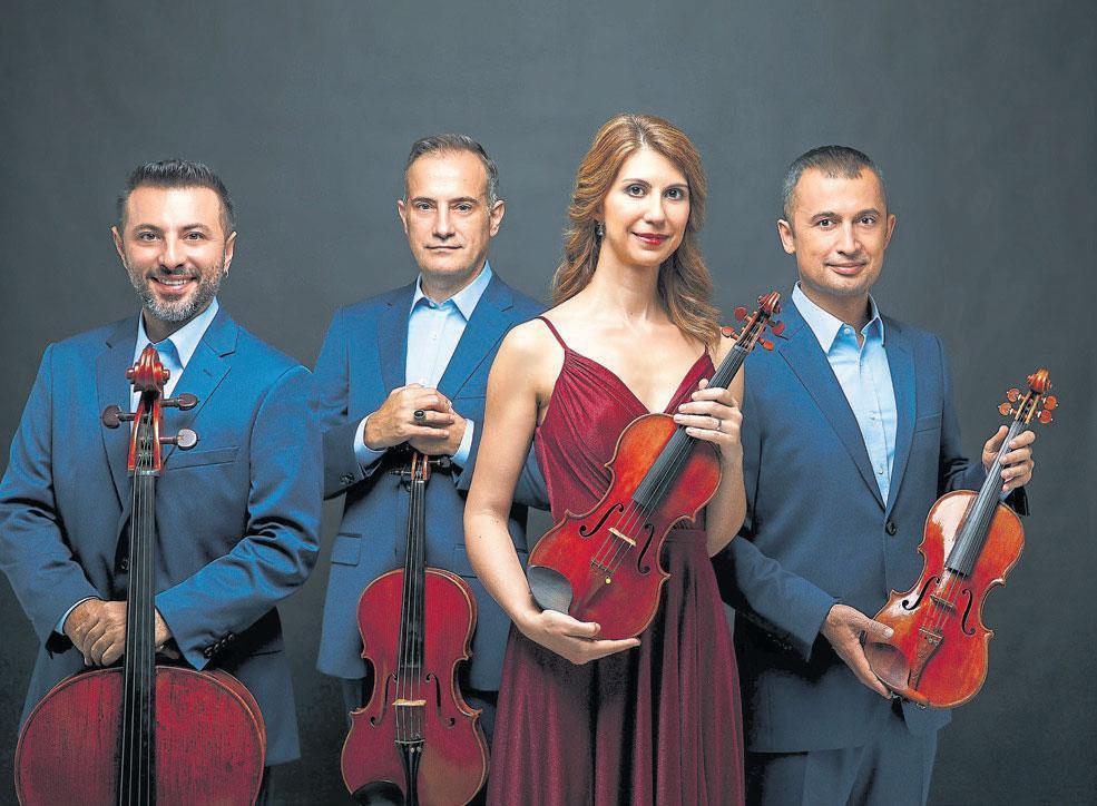 Borusan Quartet’ten ‘Rusya’dan Sevgilerle’