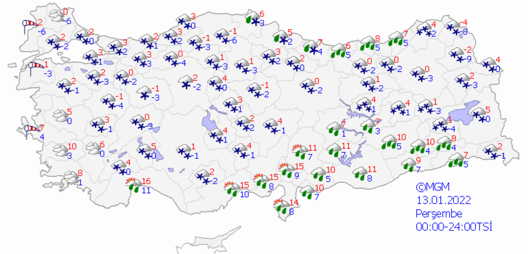 Kar yağışı İstanbulda etkisini gösteriyor Meteorolojiden yeni sıcaklık açıklaması