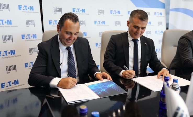 Eaton Türkiye Üçay Grup ile partnerlik anlaşması imzaladı