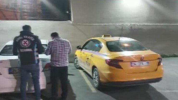 Makasçı taksiciye ceza yağdı