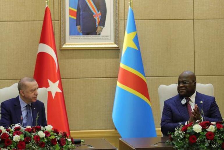 Cumhurbaşkanı Erdoğan Kongoda Önemli anlaşmalar imzalandı