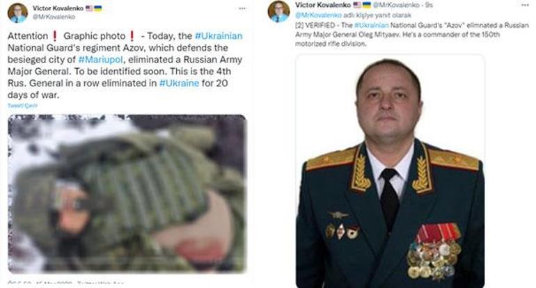 Ukrayna - Rusya savaşında son dakika gelişmeleri: Bir Rus general daha öldürüldü