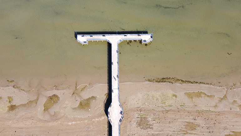 İznik Gölünün su seviyesi bir yılda 14 santimetre birden düştü