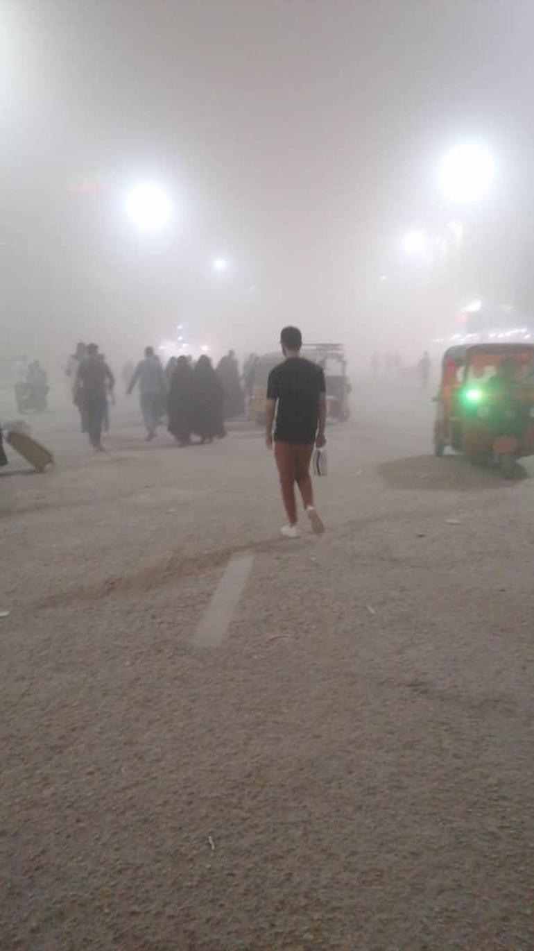 Irak’ı kum fırtınası vurdu, uçuşlar askıya alındı