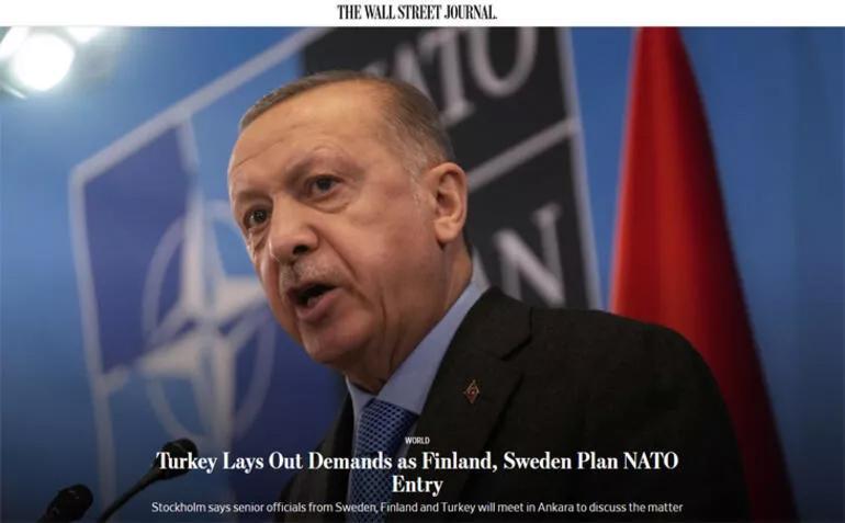 Türkiyenin NATO resti, dünya basınında