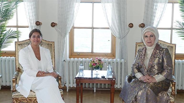Emine Erdoğan, Kolombiya Cumhurbaşkanı Marquezin eşi María Juliana Ruizle görüştü