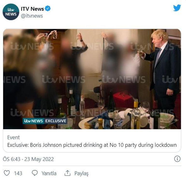 İngiltere bu skandalı konuşuyor Boris Johnsonun fotoğrafları sızdı