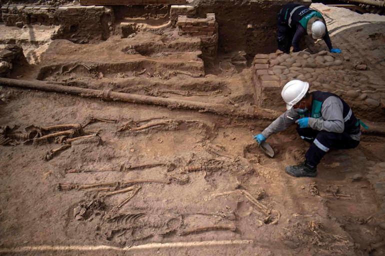 Peruda 42 insan iskeleti bulundu