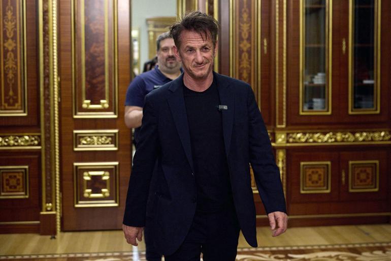 Sean Penn, Ukrayna lideri Zelenskiy ile görüştü