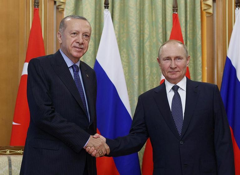 Erdoğan - Putin görüşmesi sona erdi Soçi Zirvesinden ortak bildiri