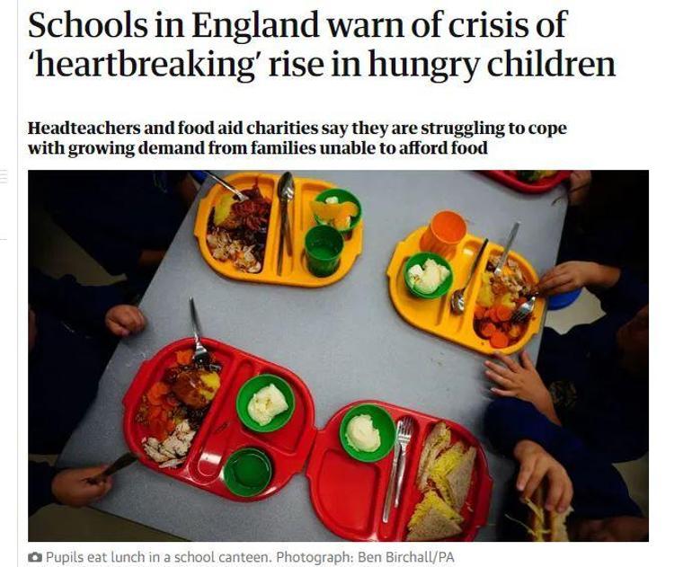 İngilterede aç çocuk sayısı artıyor: Silgi yiyorlar