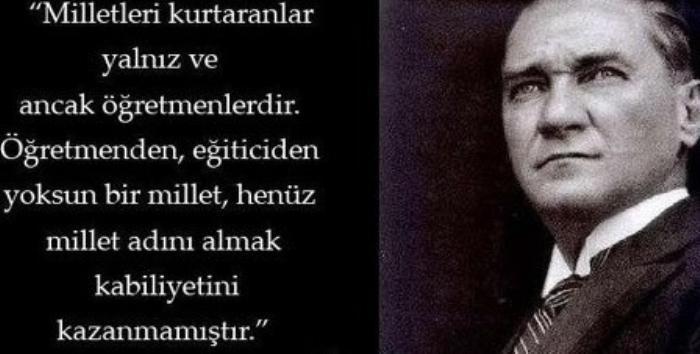 Atatürk’ün öğretmenlerle ilgili sözleri: 24 Kasım Öğretmenler Günü’nü Atatürk’ün sözleri ile kutlayın