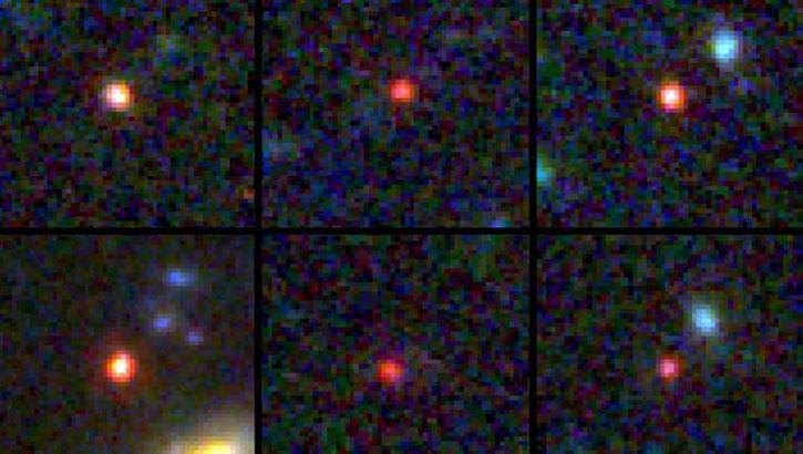 James Webb Uzay Teleskobu 6 büyük galaksiyi görüntüledi