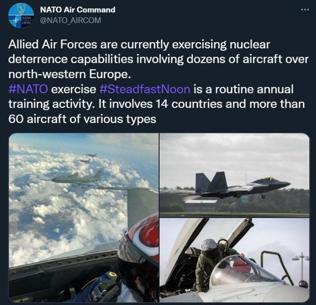 NATOdan Türk savaş pilotu paylaşımı