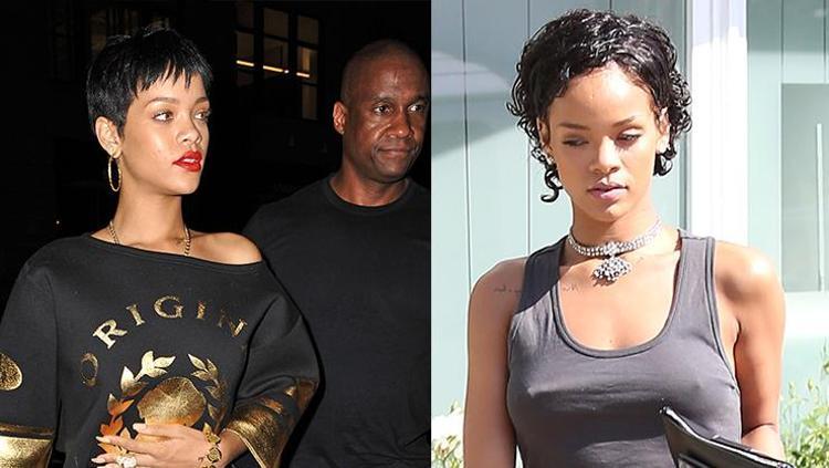 Rihanna kısa saç modelleri