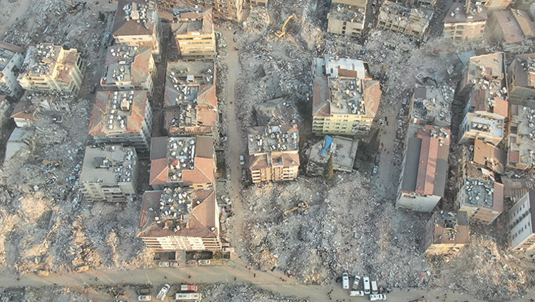 Deprem sonrası harabeye dönen Hatay'daki yıkım görüntülendi - Gündem  Haberleri