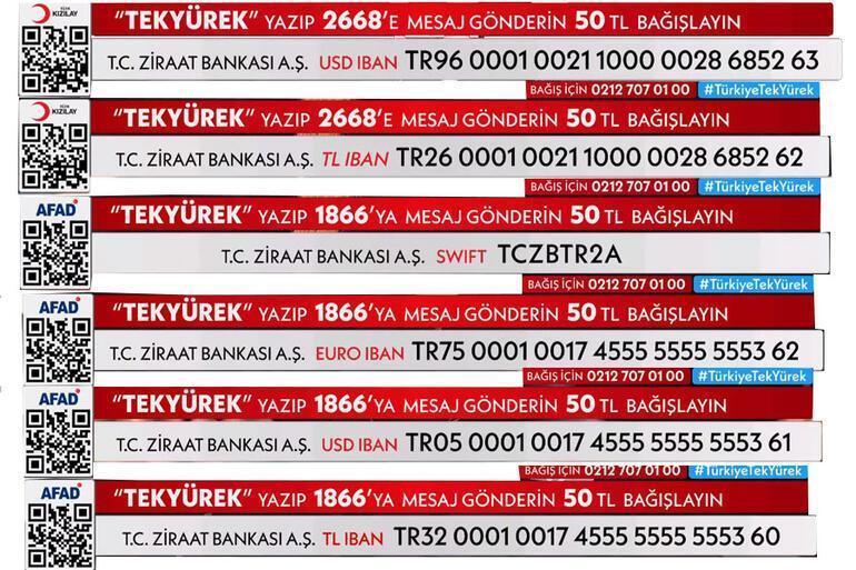 Türkiye Tek Yürek oldu, depremzedeler için rekor bağış: 115 milyar 146 milyon 528 bin TL toplandı